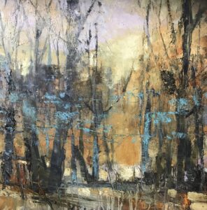 Jill Eisele The Whispering Trees Oil On Canvas 80 X 80cm 1900