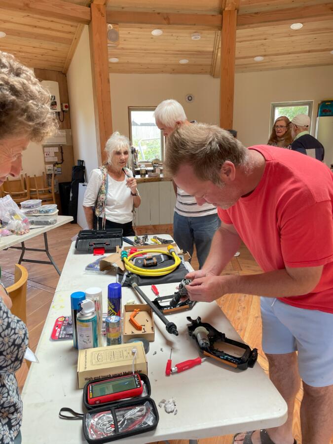 Repair Cafe at the St Ives Community Orchard