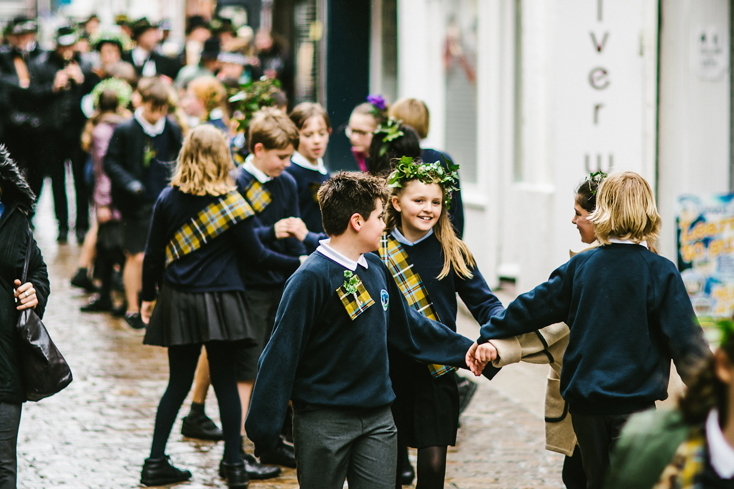 St Ives Feast Day Children Dancing 1500