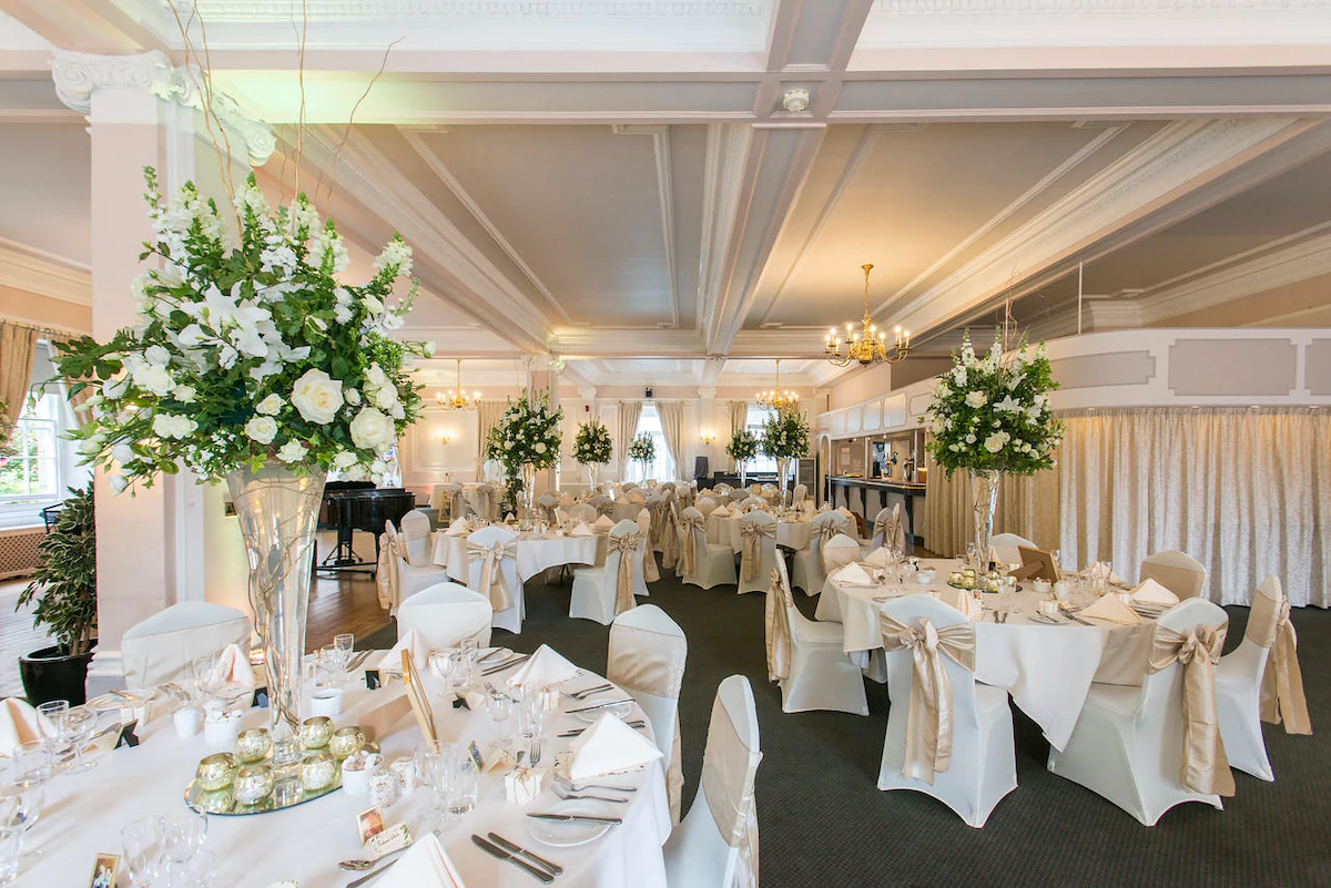 Trelawney Gold Wedding Breakfast 2